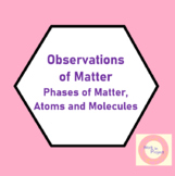 Observations of Matter - 3 Science of Cooking Labs