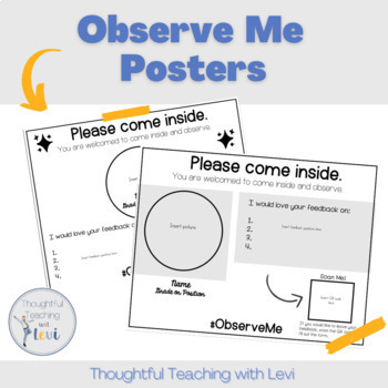 Preview of Observe Me Poster