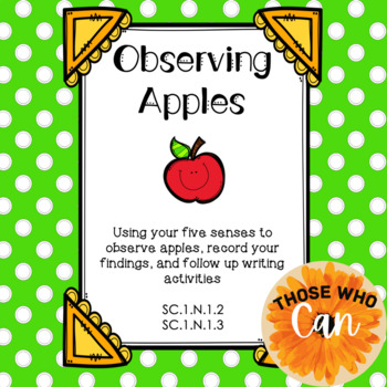 Preview of Observing Apples Using Your Five Senses