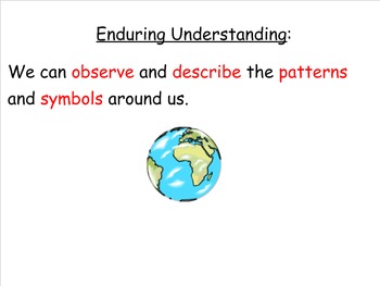 Preview of Observing the World Around Us Theme and Vocabulary Introduction