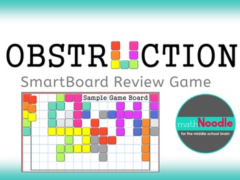 Preview of Obstruction SmartBoard Review Game