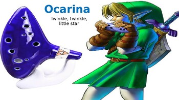 Preview of Ocarina (12 hole, AC) - Twinkle, twinkle, little star (PPT)
