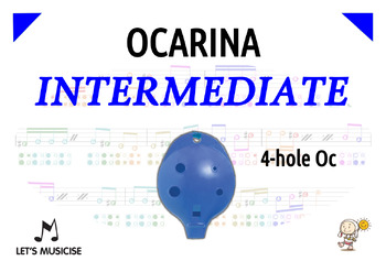 Preview of Ocarina Intermediate Method (w. Diagrams/Tablatures) for the 4-hole British Oc