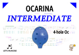 Ocarina Intermediate Method (w. Diagrams/Tablatures) for t