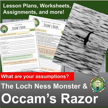 Preview of Loch Ness Monster Mystery - Occam's Razor - Critical Thinking - Middle School