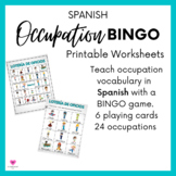 Occupation BINGO - Spanish vocabulary