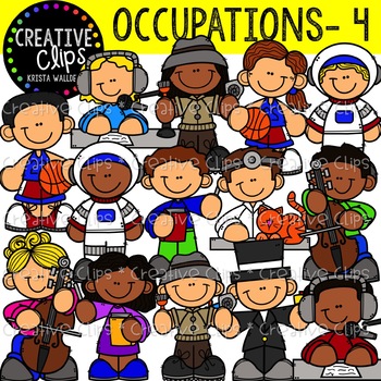 Preview of Occupation Clipart 4 {Creative Clips Clipart}