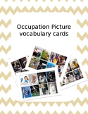 Occupation Picture Cards (real pictures, vocabulary, speec