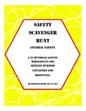 Occupational & Speech Therapy Safety Scavenger Hunt for SNF and Hospitals