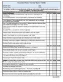 Occupational Therapy Contextual Supports Checklist ADHD Sp