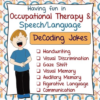 Preview of Occupational Therapy DeCoding Jokes: Handwriting, Perception, Executive Function