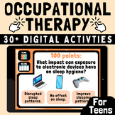 Occupational Therapy Digital Activity Bundle for Teens wit