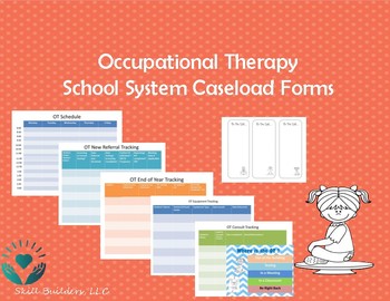 Preview of Occupational Therapy School System Forms