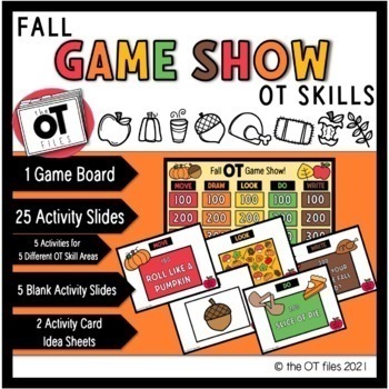 Preview of Occupational Therapy Fall GAME SHOW