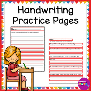 Handwriting Paper Printable - FREE - Your Therapy Source