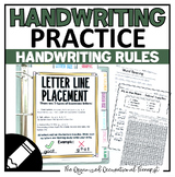 Occupational Therapy Handwriting Rules Intervention