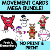 Movement Cards Brain Breaks BUNDLE Occupational Therapy SP