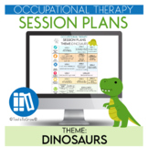 Occupational Therapy (OT) – Dinosaur Themed Session Plans 