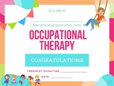 Occupational Therapy OT Graduation Certificate