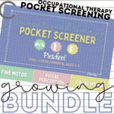 Occupational Therapy OT Pocket Screening GROWING Bundle (P