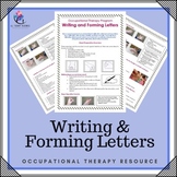 Occupational Therapy Program - Writing and Forming letters
