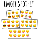 Occupational Therapy Teletherapy: EMOJI SPOT-IT - Printabl