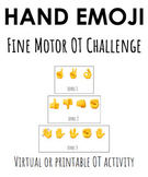 Occupational Therapy Teletherapy: HAND EMOJI CHALLENGE- Vi