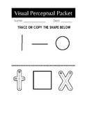 Occupational Therapy Visual Perceptual Activity Set
