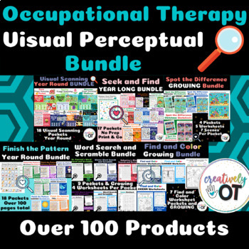 Preview of Occupational Therapy Visual Perceptual Bundle