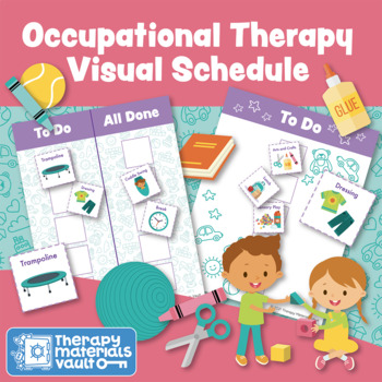 Preview of Occupational Therapy Visual Schedule