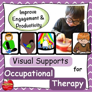 Preview of Occupational Therapy: Visual Supports for Treatment, Schedule, or Task Cards