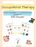 Occupational Therapy Visuals, Visual Schedule, and Communi