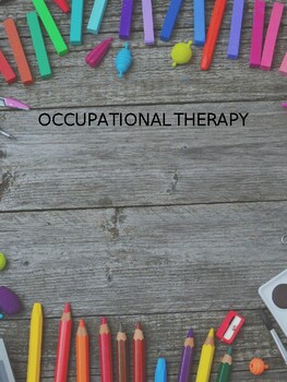 Preview of Occupational Therapy Welcome Letter Background - Free