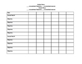 Occupational Therapy school progress note