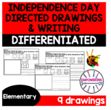 Occupational therapy INDEPENDENCE DAY USA directed drawing