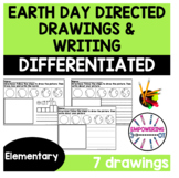 Occupational therapy SPRING EARTH DAY directed drawings an