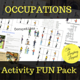 Jobs & Occupations Activities & Worksheets for ESL & ELL S