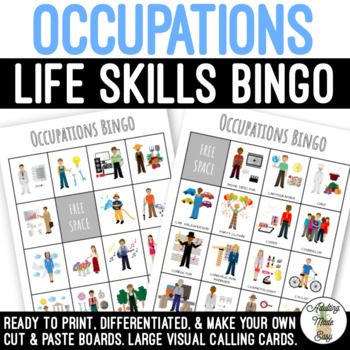 Preview of Occupations BINGO Game