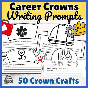 Preview of Occupations & Community Helpers Writing Templates & Fun Role Play Activities