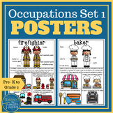 Careers Posters featuring Ten Occupations Set 1