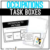 Occupations Task Boxes - Picture to Definition
