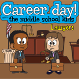 Occupations/career day with the middle school kids - clip 