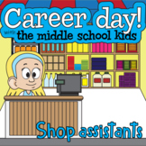 Occupations/career day with the middle school kids -clip a