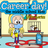 Occupations/career day with the middle school kids - clip 