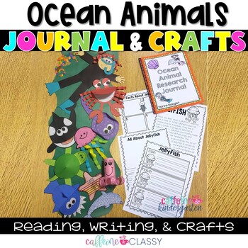Preview of Ocean - Ocean Animal Research Unit - Ocean Journal and Crafts