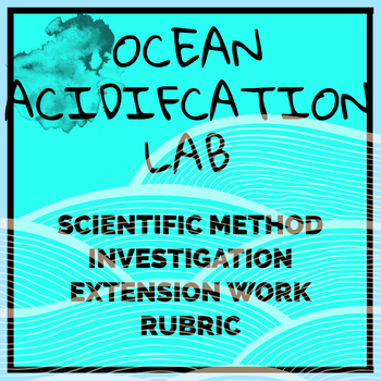 Preview of Ocean Acidification Editable Lab - Print or Digital