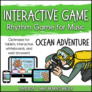 Preview of Interactive Rhythm Game - Ocean Adventure Sea-themed Rhythm Game