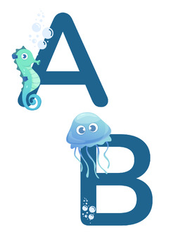 Preview of Ocean Alphabet