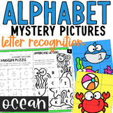 Ocean Alphabet Matching Mystery Puzzles Ocean Letter Recognition