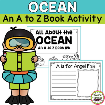 Preview of Ocean: An A to Z Book Activity